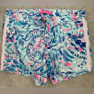 Lilly Pulitzer Women’s Callahan Shorts with Lace size 2